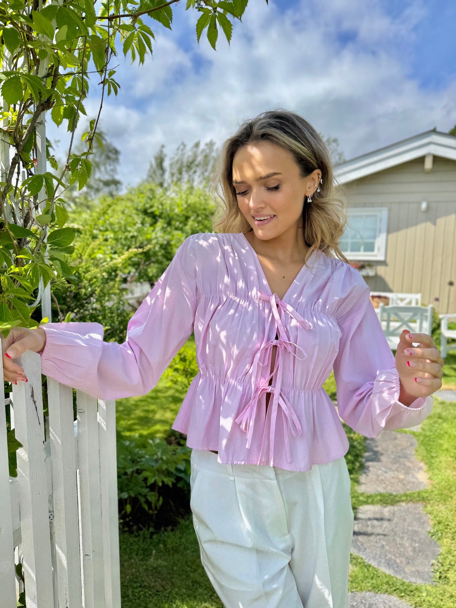 VMMORGAN Top - Cherry Blossom